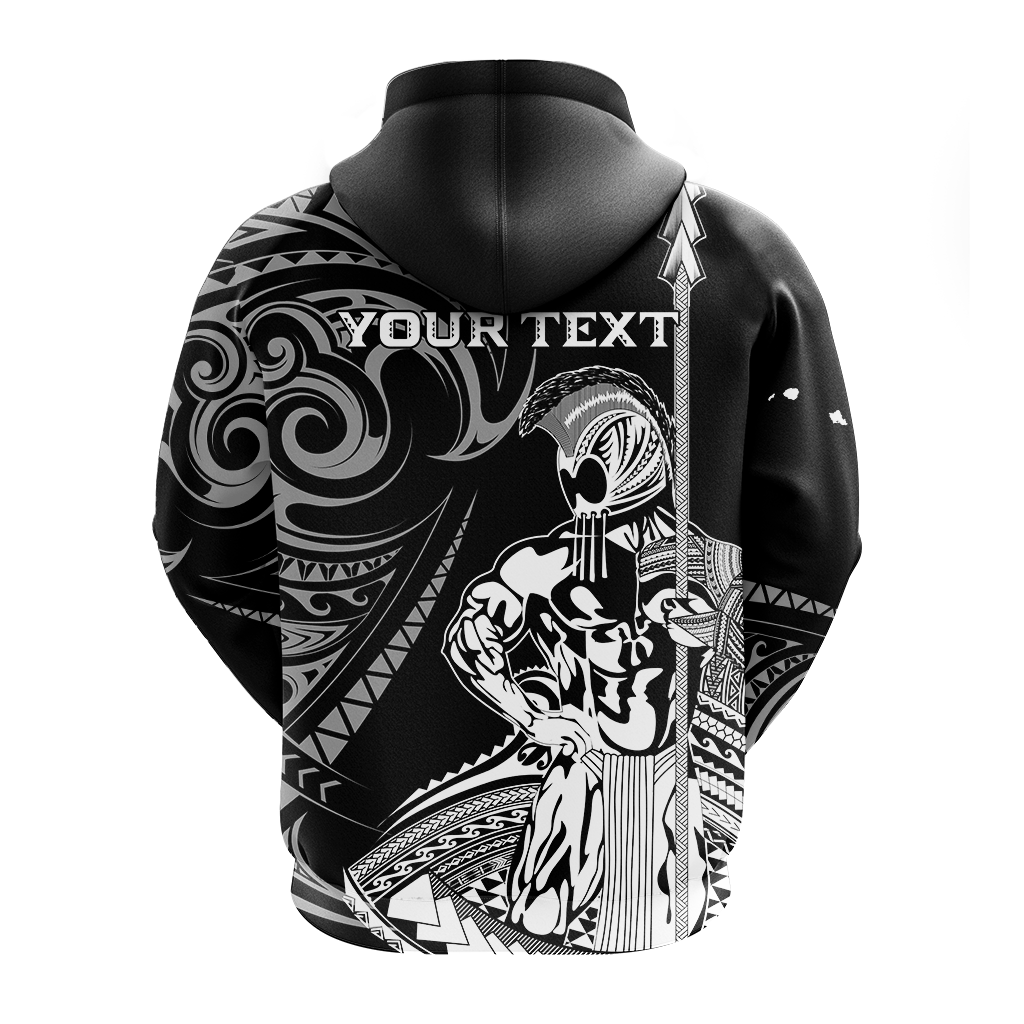 Custom Hawaii Ikaika Warrior Hoodie LT2 - Polynesian Pride