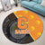 Hawaii - Campbell High Round Carpet - AH Round Carpet M Orange - Polynesian Pride