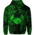 Custom Cancer Zodiac Polynesian Zip Hoodie Unique Style Green LT8 - Polynesian Pride