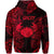 Cancer Zodiac Polynesian Zip Hoodie Unique Style Red LT8 - Polynesian Pride