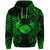 Custom Cancer Zodiac Polynesian Hoodie Unique Style Green LT8 - Polynesian Pride