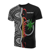 Chuuk Custom T Shirt Number SixNineOne Style White Unisex Black - Polynesian Pride