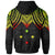 Kosrae Custom Hoodie Micronesian Pattern Armor Style - Polynesian Pride
