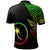 Chuuk Custom Polo Shirt Flash Style Reggae - Polynesian Pride