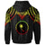 Chuuk Custom Zip up Hoodie Polynesian Armor Style Reagge - Polynesian Pride