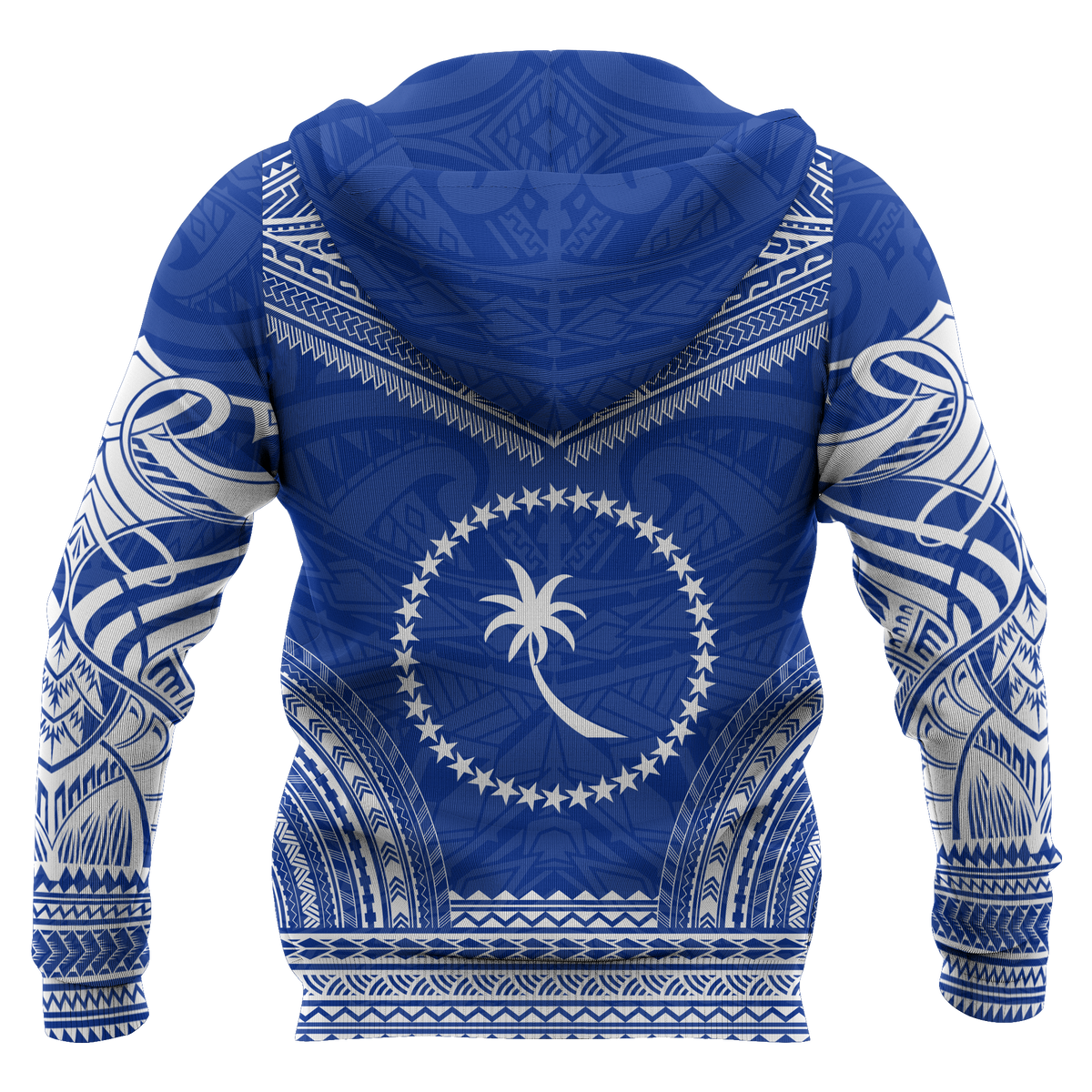 Chuuk Flag Polynesian Chief Hoodie - Polynesian Pride