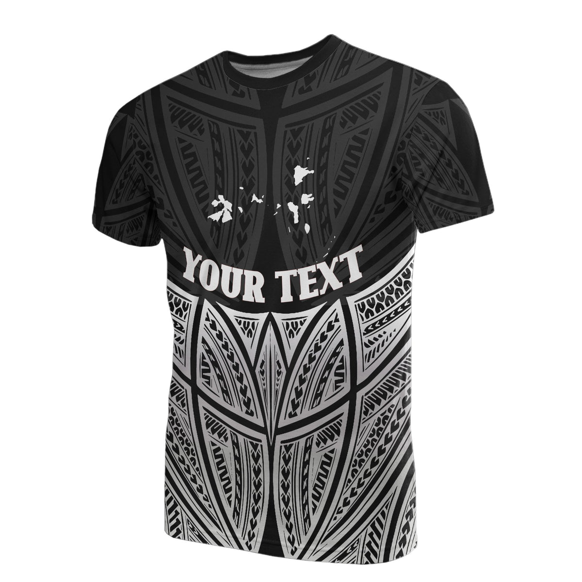 Chuuk Polynesian Custom T Shirt Black Pride Map and Seal Unisex Black - Polynesian Pride