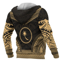 Chuuk Polynesian Chief Custom Hoodie Gold Version - Polynesian Pride