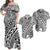 Hawaii Traditional Polynesian Tribal Tattoo Retro Matching Dress and Hawaiian Shirt Black LT9 Black - Polynesian Pride