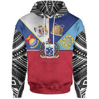 Polynesia Hoodie 5 in 1 Style Unisex Black - Polynesian Pride