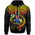 Cook Islands Hoodie Lizard Good Chest Unisex Reggae - Polynesian Pride