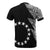 Cook Islands Custom T Shirt Polynesian Pattern White Style - Polynesian Pride