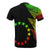 Cook Islands Custom T Shirt Polynesian Pattern Reggae Style - Polynesian Pride