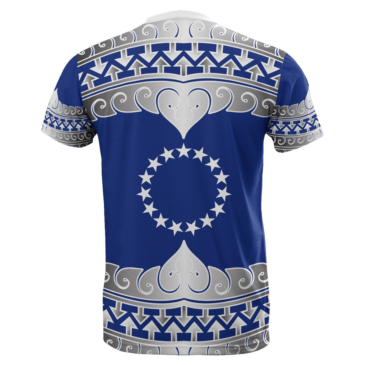 Cook Islands All Over T Shirt Cook Islands Wave Style - Polynesian Pride