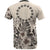 Cook Islands T Shirt Polynesian Flag Beige Hibiscus - Polynesian Pride