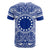 Cook Islands T Shirt Polynesian Coat of Arms Polynesian Flag Color - Polynesian Pride