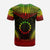 Cook Islands Custom T Shirt Cook Islands Flag Polynesian Chief Tattoo Reggae Version Unisex Reggae - Polynesian Pride