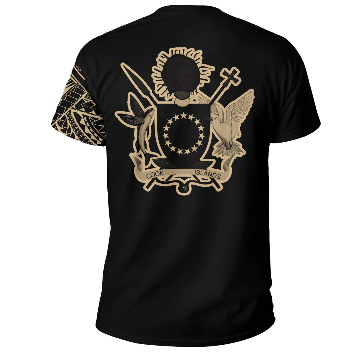 Cook Islands T Shirt Tattoo Style - Polynesian Pride