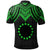 Cook islands Custom Polo Shirt Polynesian Armor Style Green - Polynesian Pride