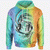 Polynesian Hoodie Couple Style Unisex Blue - Polynesian Pride