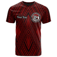 Samoa T Shirt Custom Fagaitua High School Polynesian Patterns Unisex Red - Polynesian Pride
