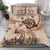 Fiji Bedding Set - Hibiscus Flower Vintage Style Nude - Polynesian Pride