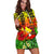 (Custom Personalised) Hawaii Flowers Hoodie Dress Color Tribal Pattern Hawaiian LT13 - Polynesian Pride