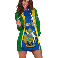 (Custom Personalised) Solomon Islands Day Hoodie Dress 44 Years Independence Anniversary LT13 - Polynesian Pride