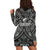 (Custom Personalised) New Zealand Silver Fern Rugby Hoodie Dress All Black NZ Maori Pattern LT13 - Polynesian Pride