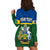 (Custom Personalised) Solomon Islands National Day Hoodie Dress Independence Day Tapa Pattern LT13 - Polynesian Pride