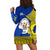 (Custom Personalised) Niue Hiapo Hoodie Dress Rock of Polynesia Tapa Niuean Crab Happy Day LT13 - Polynesian Pride