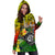 The Shaka Hawaii Hoodie Dress Tropical Flowers Reggae Version LT13 - Polynesian Pride