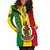 Vanuatu Hoodie Dress Pig Tusk Polynesian LT13 - Polynesian Pride