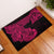 Hawaii Kakau Door Mat Polynesian Floral Tribal Pink Version LT9 Pink - Polynesian Pride