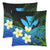 Kanaka Maoli (Hawaiian) Pillow Cases, Polynesian Plumeria Banana Leaves Blue - Polynesian Pride