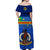 Tafea Province Off Shoulder Long Dress Vanuatu Proud LT13 - Polynesian Pride