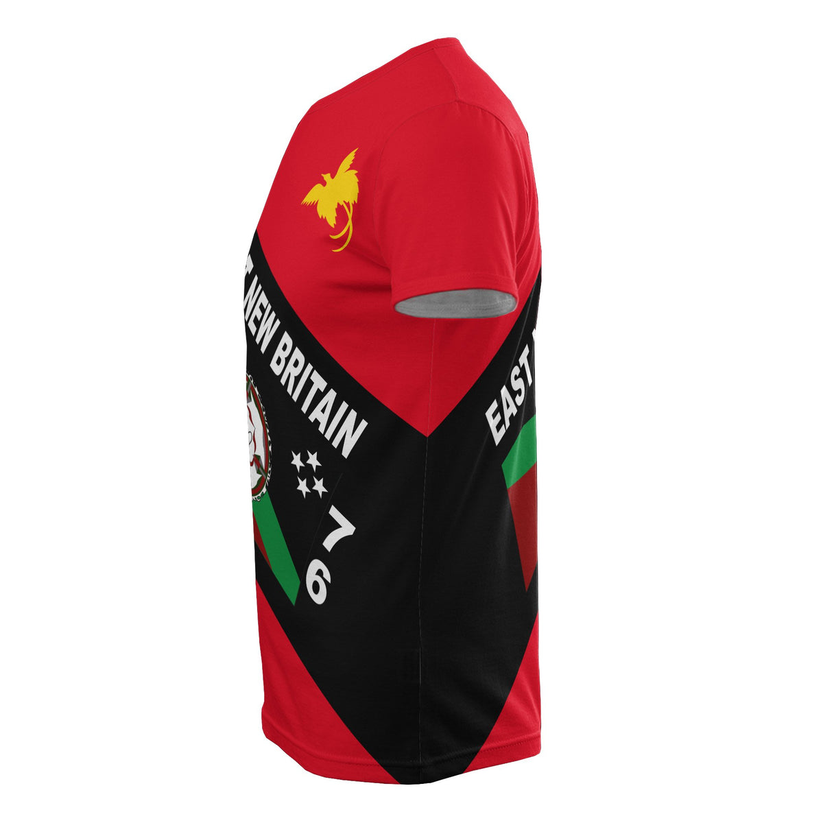 Papua New Guinea T Shirt PNG Flag East New Britain Province FLag - Polynesian Pride