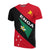 Papua New Guinea T Shirt PNG Flag Enga Province Flag Unisex Red - Polynesian Pride