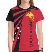 Papua New Guinea T Shirts Papua New Guinea Flag Th5 - Polynesian Pride
