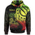 Tonga Hoodie Reggae Polynesian Patterns Best Tonga Ever Unisex Black - Polynesian Pride