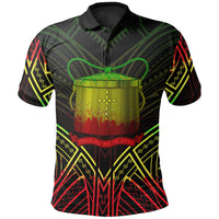 Tokelau Polo Shirt Tokelauan Seal Reggae Tribal Patterns Unisex White - Polynesian Pride