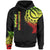 Papua New Guinea Hoodie Papua New Guinea Tatau Reggae Patterns Unisex Black - Polynesian Pride