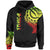 Tonga Hoodie Tonga Tatau Reggae Patterns Unisex Black - Polynesian Pride