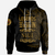 Niue Hoodie Legends Are Born In Gold Color Gold - Polynesian Pride