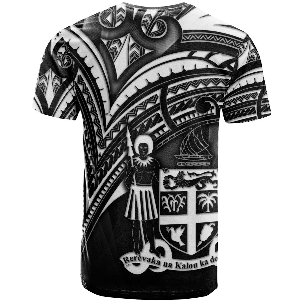 Fiji T Shirt Cross Style - Polynesian Pride