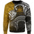 Samoa Sweaters - Samoa Seal Wave Style (Gold) Unisex Gold - Polynesian Pride