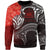 Samoa Sweaters - Samoa Seal Wave Style (Red) Unisex Red - Polynesian Pride