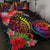 Federated States of Micronesia Quilt Bed Set - Tropical Hippie Style Black - Polynesian Pride