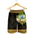 Federated States of Micronesia Men's Shorts - Polynesian Gold Patterns Collection - Polynesian Pride