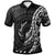 Palau Polo Shirt Polynesian Pattern Style Unisex Black - Polynesian Pride